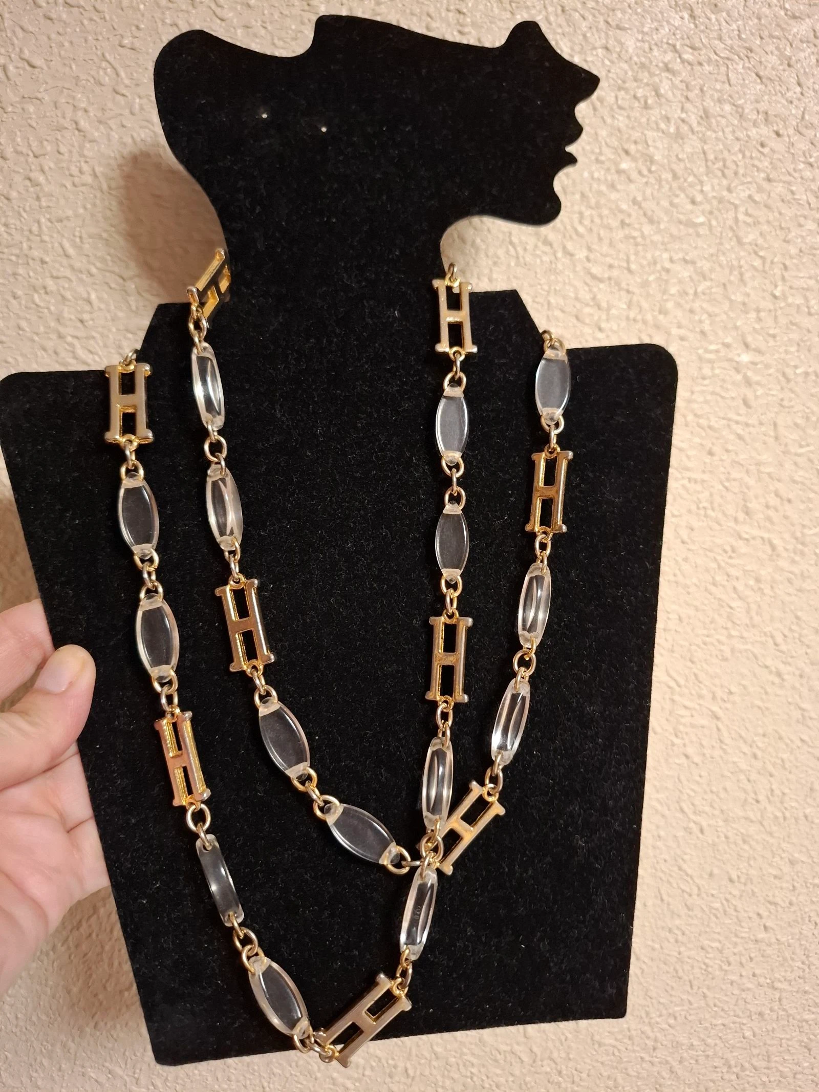 Colar de cristal vintage – photo 4